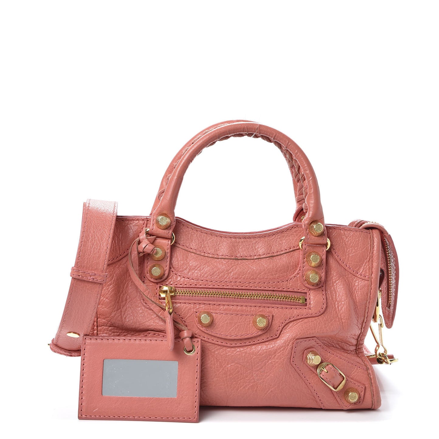 Agneau Giant 12 Gold Hardware Mini City Rose Azalee Rose Jaipur