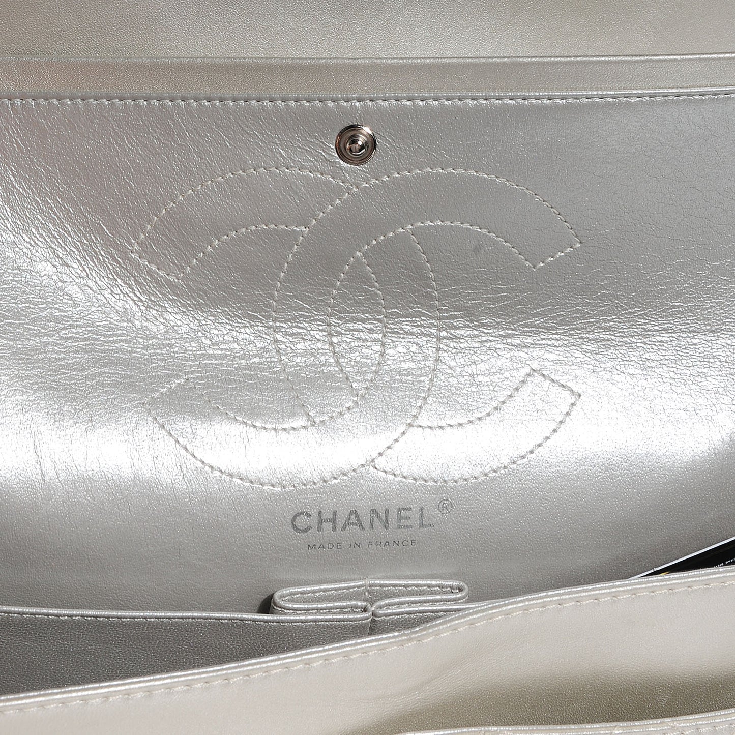 Lambskin 2.55 Reissue 226 Flap Silver