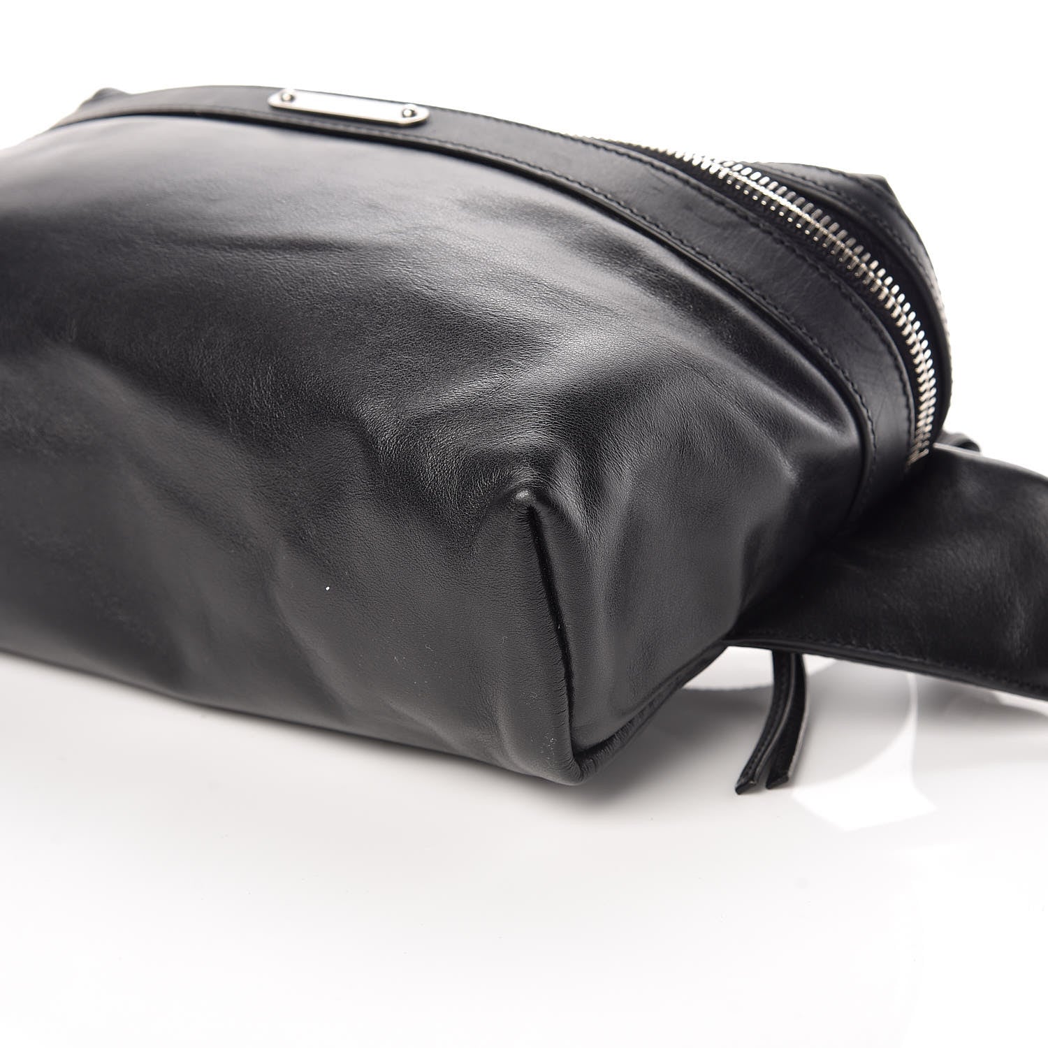 Saint Laurent Calfskin City Belt Bag Black 6 of 9