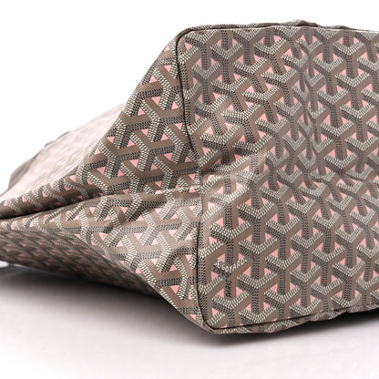 Goyard Goyardine Saint Louis Claire Voie GM Grege Powder Pink 9 of 10