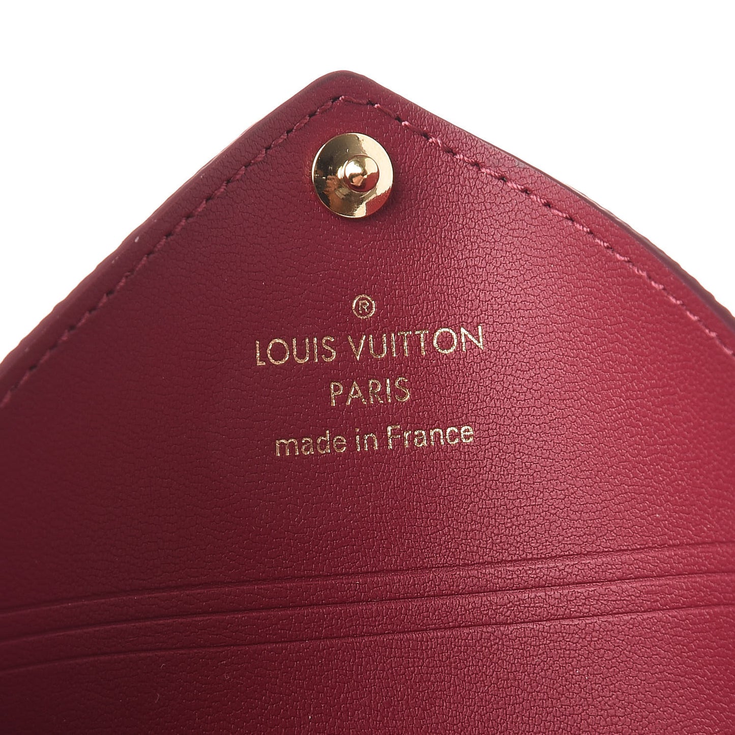 Monogram Small Kirigami Pochette Insert Fuchsia