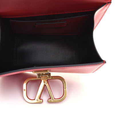 Valentino Garavani Smooth Calfskin Small VSling Shoulder Bag Red 5 of 9