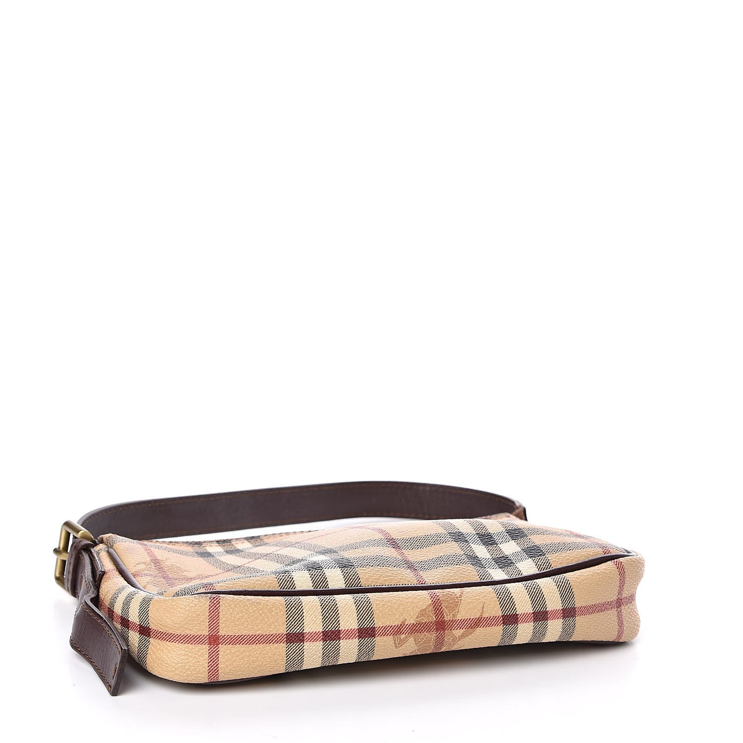 Haymarket Check Pochette Chocolate