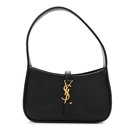 Saint Laurent Smooth Calfskin Le 5 A 7 Mini Hobo Black 1 of 13