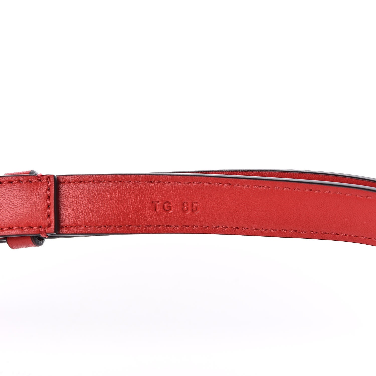 Valentino Garavani Nappa Rockstud Spike Belt Bag Rouge Pur 9 of 9