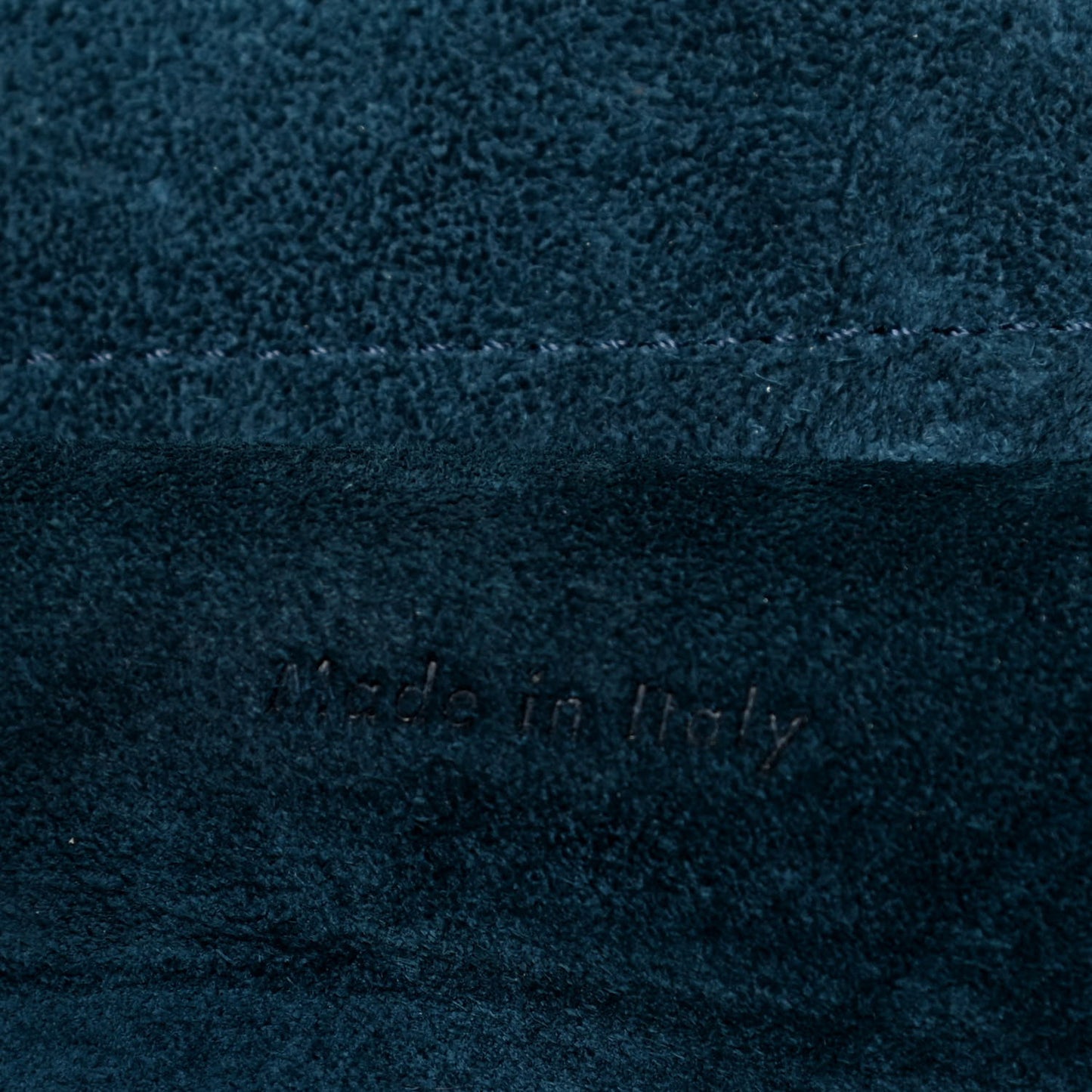 Baby Grained Calfskin Micro Belt Bag Abyss Blue