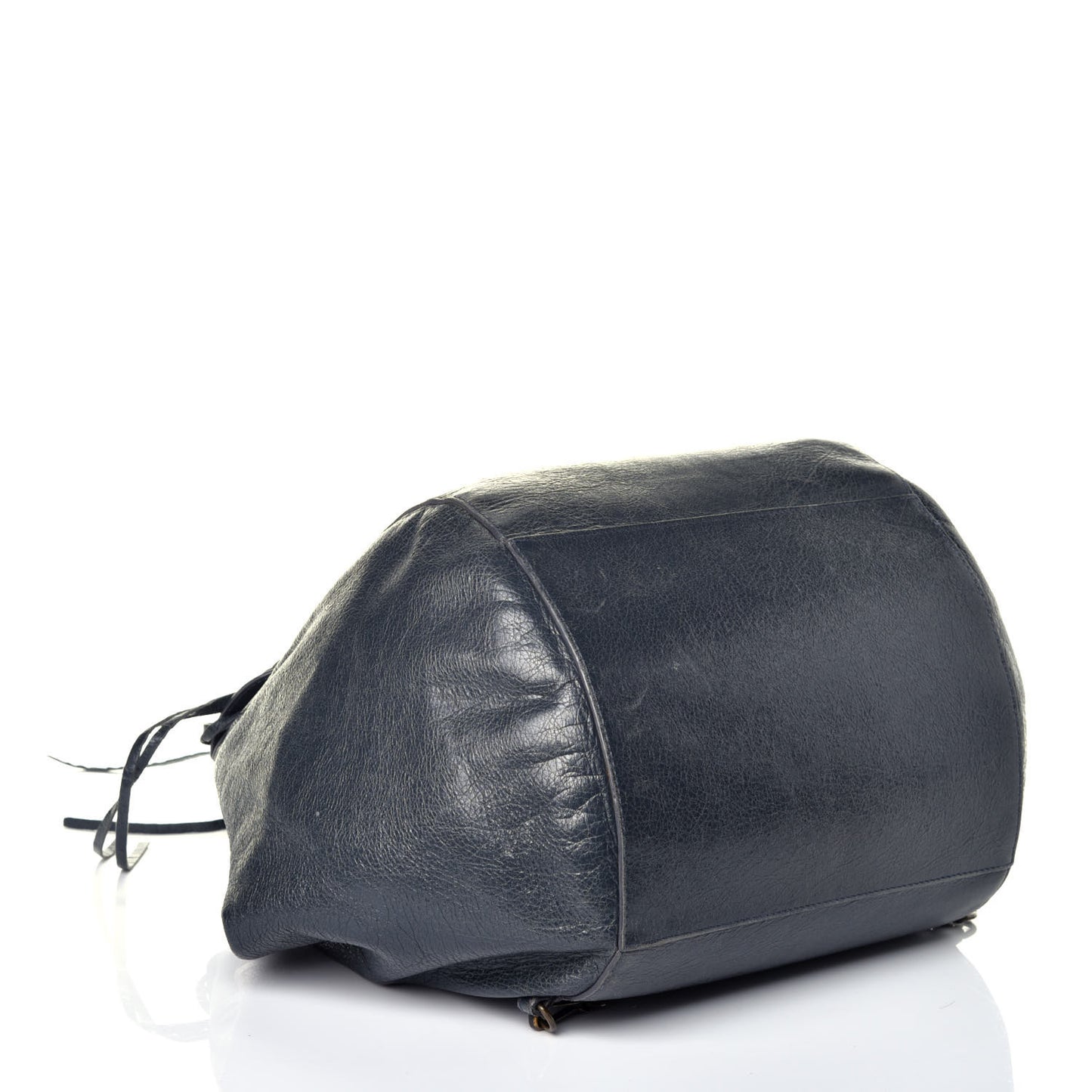 Agneau Classic Hardware Zip Traveler Backpack Anthracite