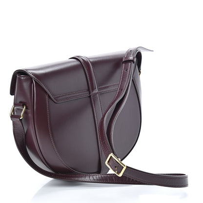Celine Burgundy Satinated Calfskin Besace 16 Burgundy 3 of 11
