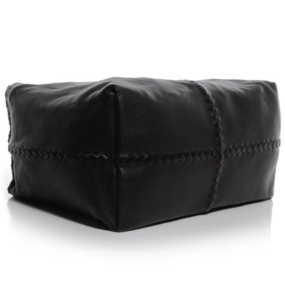 Bottega Veneta Deerskin Brick Top Handle Bag Chocolate 4 of 9