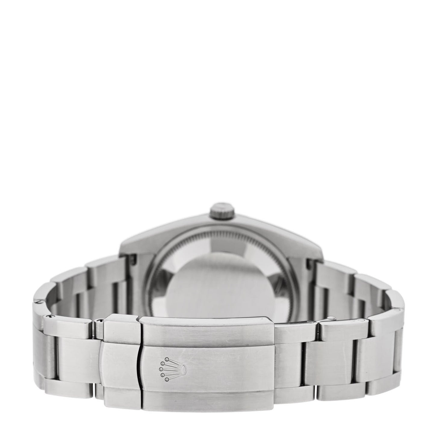 Stainless Steel 34mm Oyster Perpetual Watch Olive Green 114200