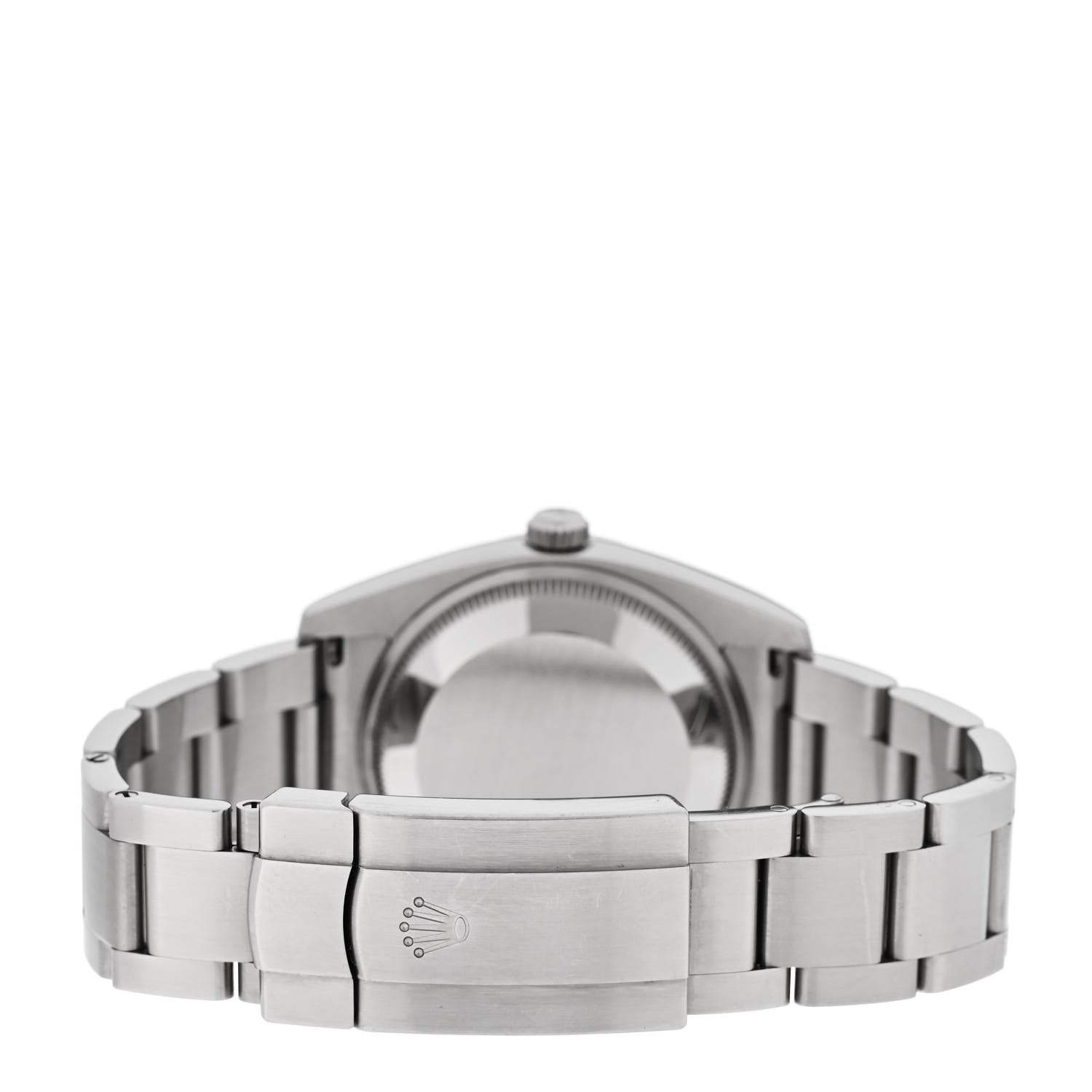 Rolex Stainless Steel 34mm Oyster Perpetual Watch Olive Green 114200 3 of 5