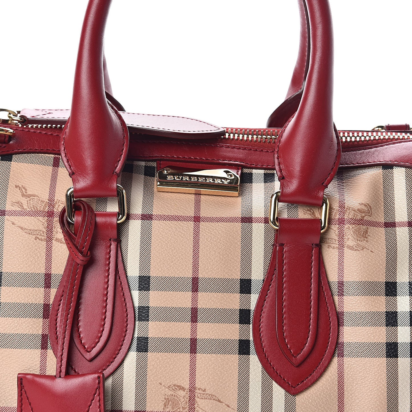Haymarket Check Colours Small Gladstone Military Red