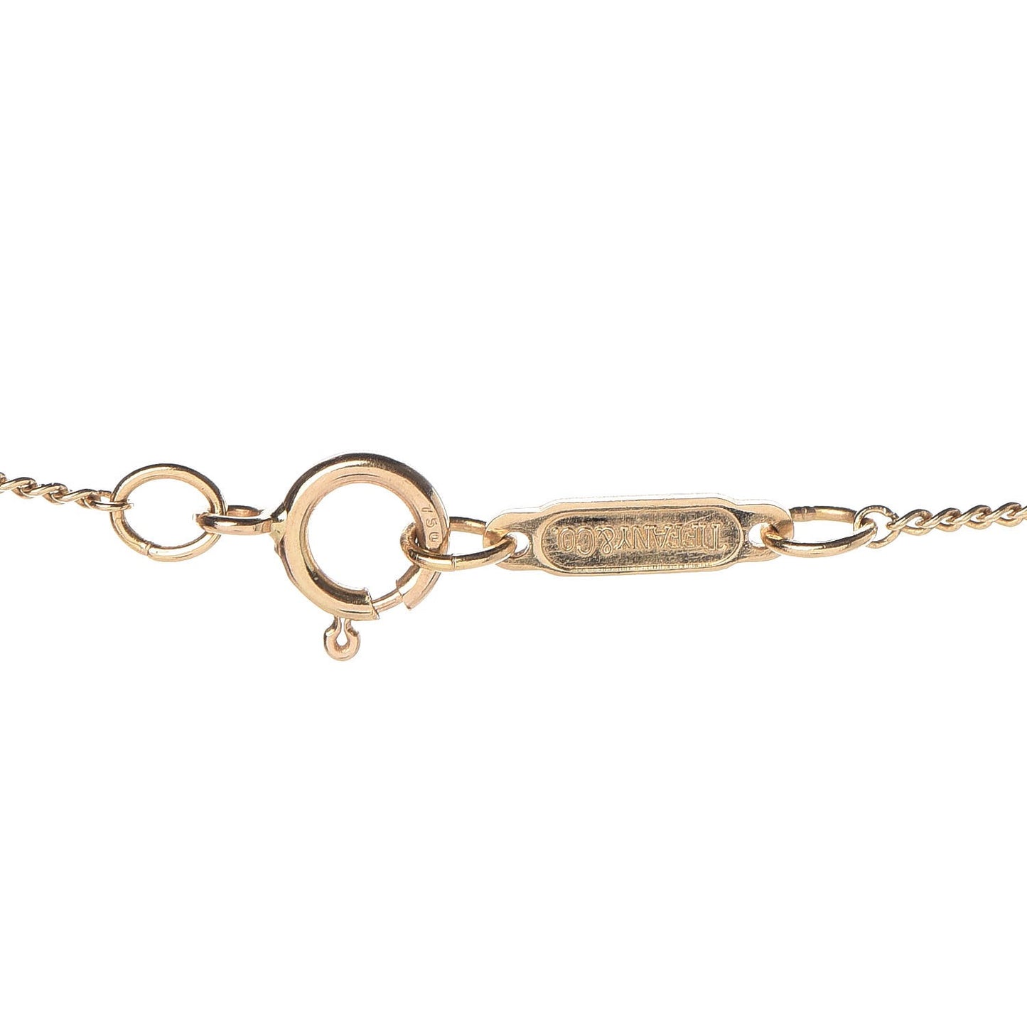 18K Yellow Gold Pearl Pendant Necklace