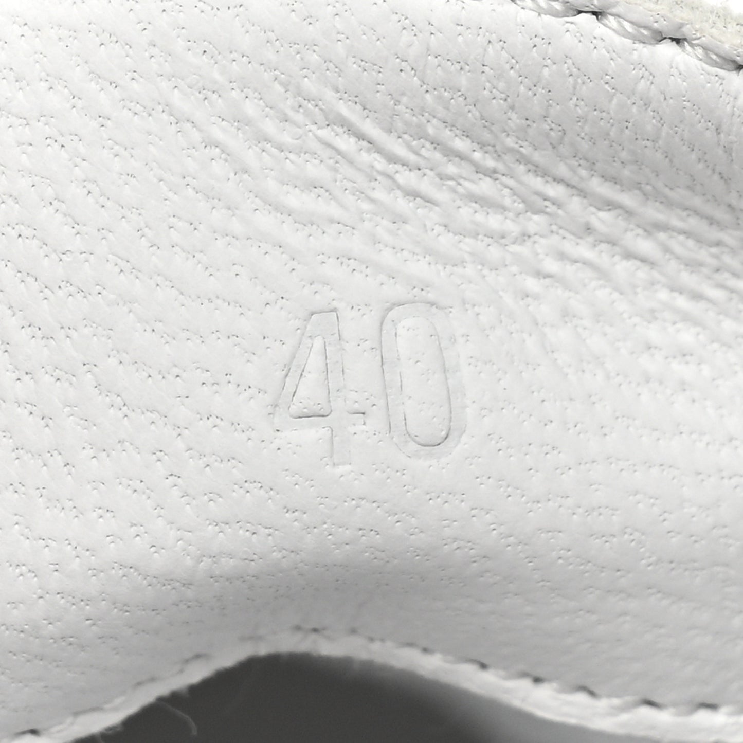Canvas Calfskin Get Sneakers 40 Prunoir Blanc