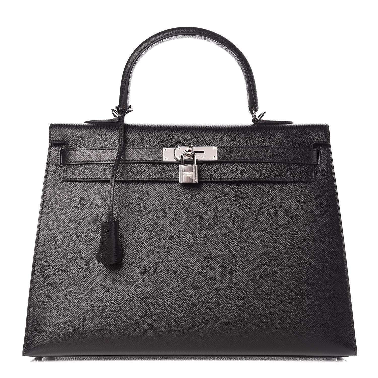 Hermes Epsom Kelly Sellier 35 Black 1 of 37