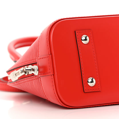 Louis Vuitton Epi Alma BB Coquelicot 9 of 14