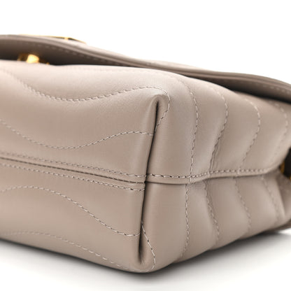 Louis Vuitton Calfskin LV New Wave Chain Bag Taupe 6 of 10