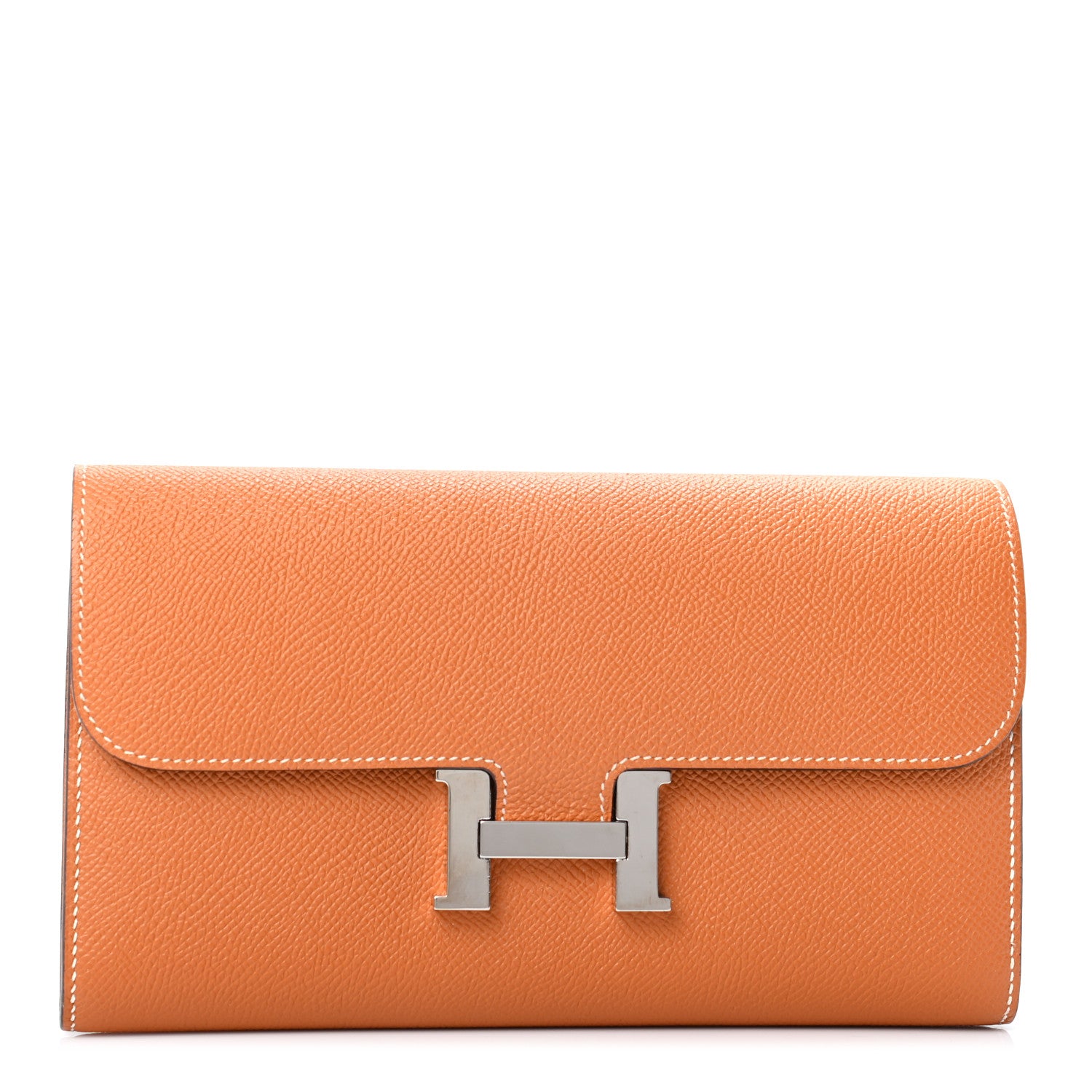 Hermes Epsom Constance Long Wallet Toffee 1 of 10
