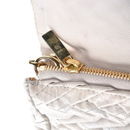 Jimmy Choo Eel Skin Python Carolina Clutch 11 of 12