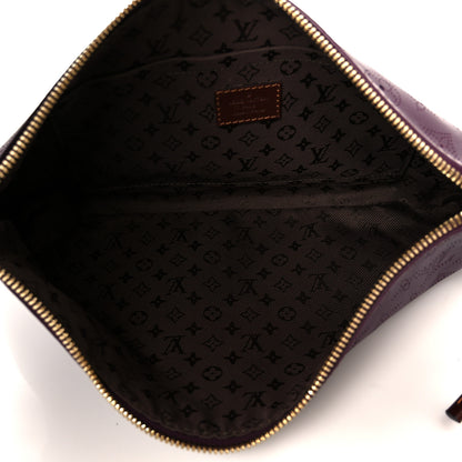 Louis Vuitton Mahina Onatah Pochette Aubergine 5 of 10
