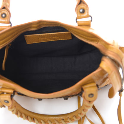 Balenciaga Agneau Classic Hardware Mini City Jaune Moutarde 6 of 9