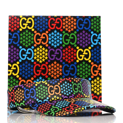 Gucci GG Supreme Monogram Psychedelic Izzy Visor M Black Multicolor 7 of 7