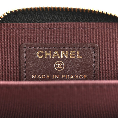 Chanel Caviar Quilted Zip Coin Purse Black 6 of 7