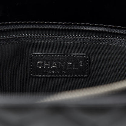 Chanel Patent Grand Shopping Tote GST Black 11 of 13