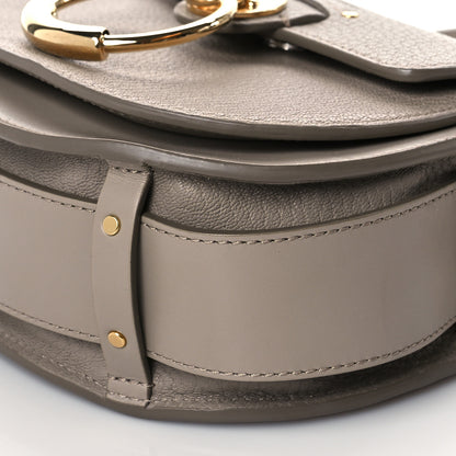 Chloe Grained Calfskin Small Tess Bag Motty Grey 10 of 10
