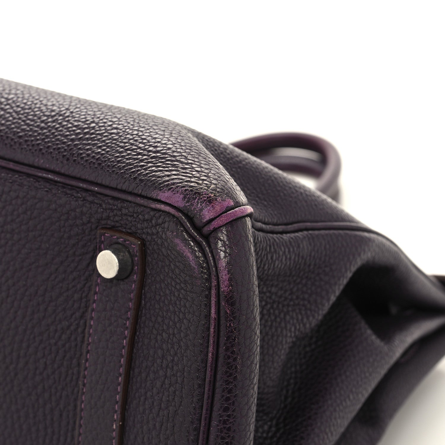 Hermes Togo Birkin 35 Raisin 10 of 17