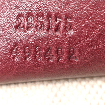 Gucci Pebbled Calfskin Medium Soho Hobo Scarlatto 7 of 10