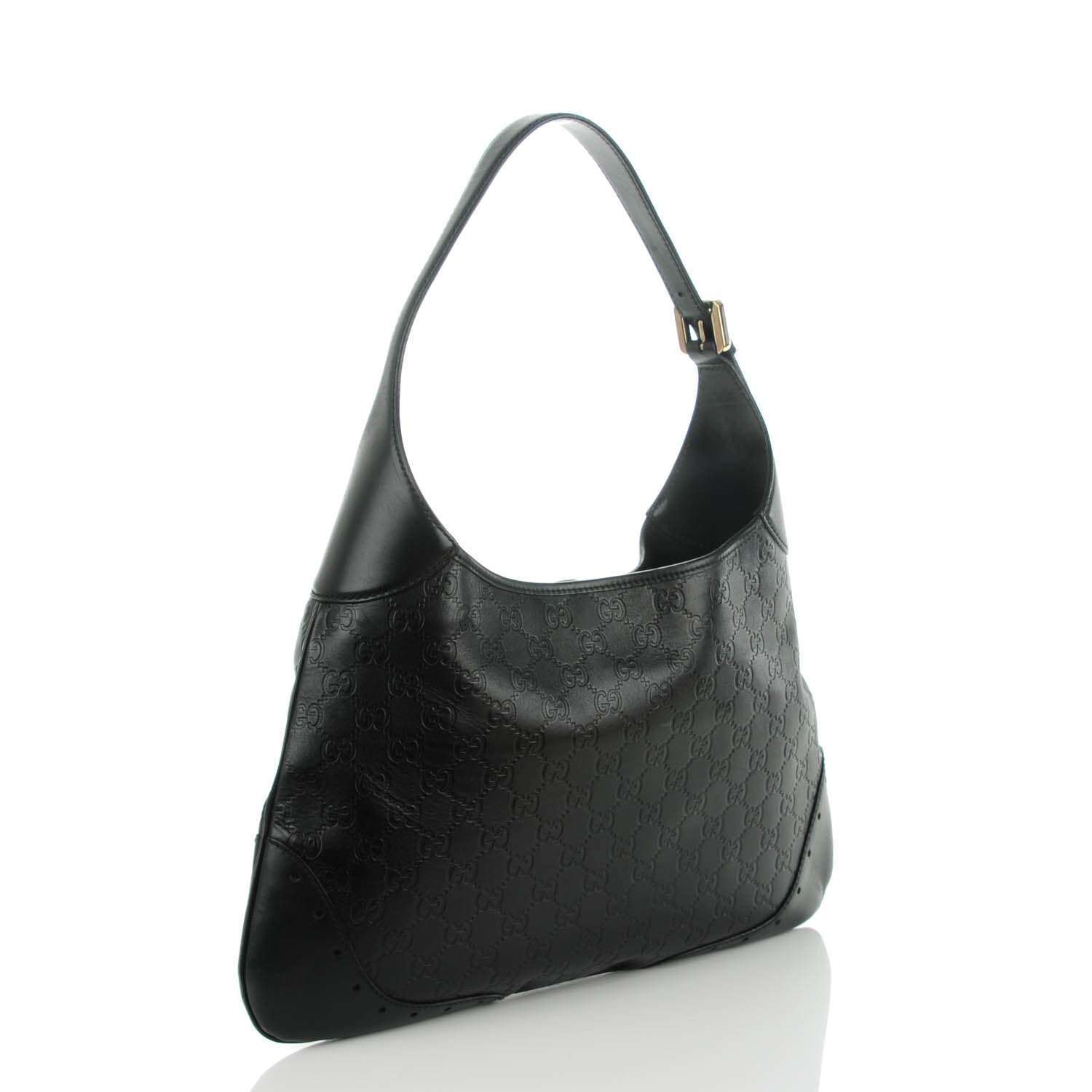 Gucci Guccissima Punch Hobo Black 3 of 7