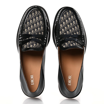 Christian Dior Smooth Calfskin Oblique Blake Loafers 42 3 of 11