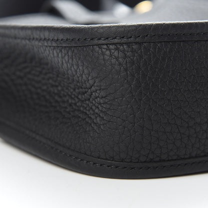 Hermes Taurillon Clemence Evelyne TPM Black 9 of 11