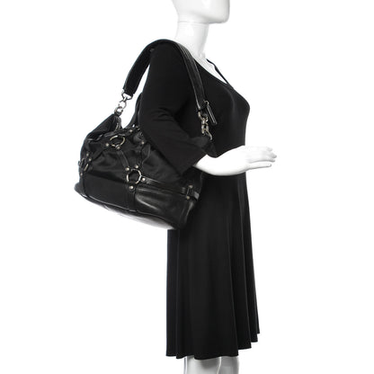 Givenchy Nylon Calfskin Medium Harness Nightingale Black 2 of 10