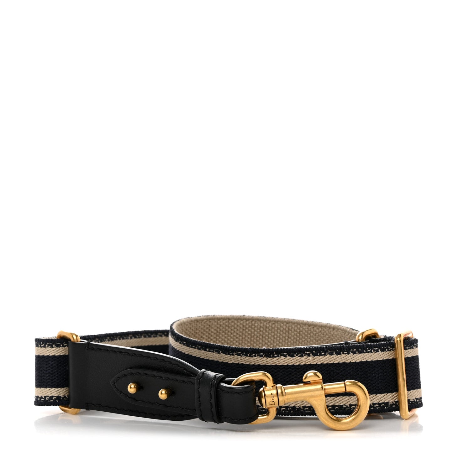 Canvas Embroidered Adjustable Shoulder Strap Blue