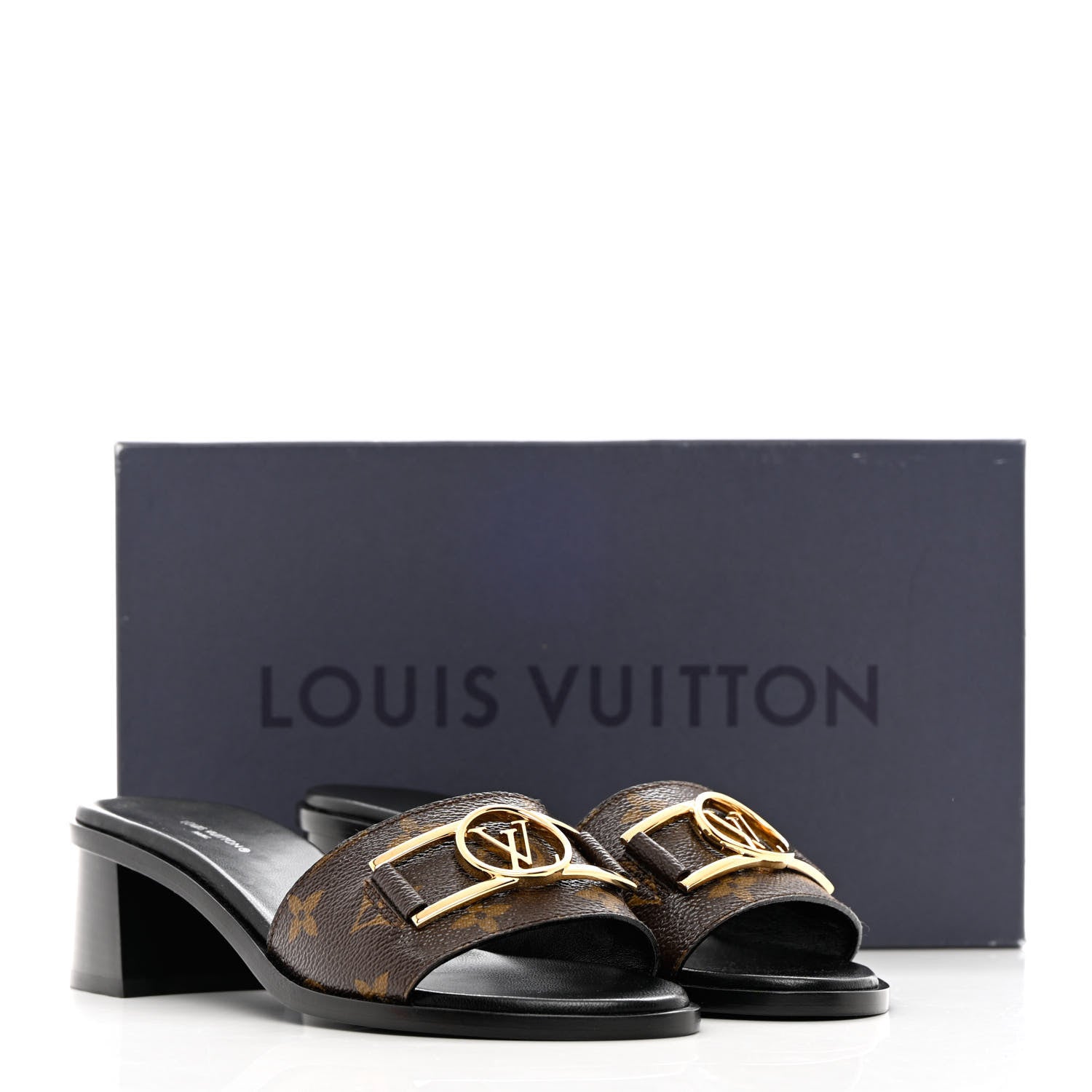 Louis Vuitton Monogram Lock It Mules 37.5 11 of 11