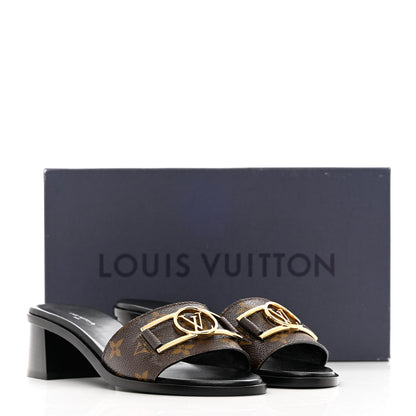 Louis Vuitton Monogram Lock It Mules 37.5 11 of 11