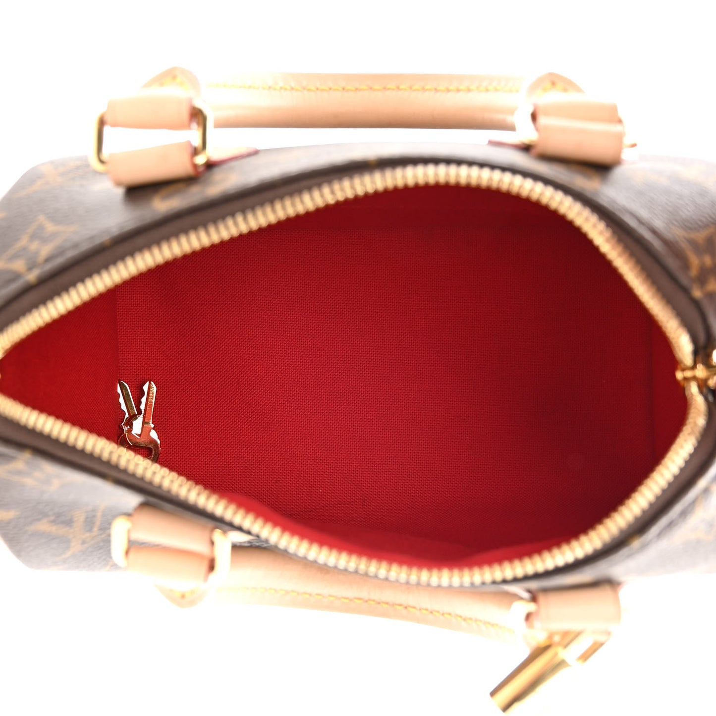 Monogram Speedy Bandouliere 20 Beige