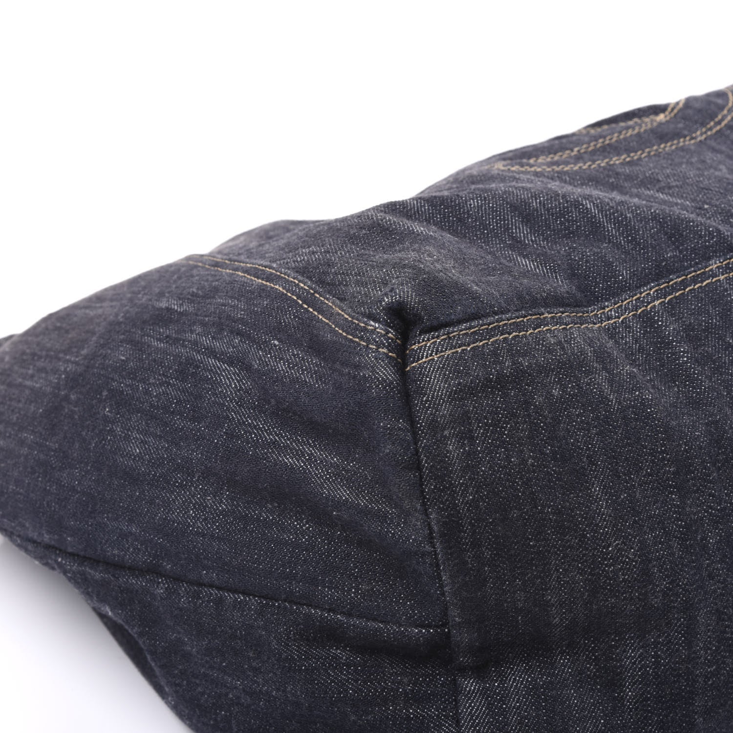 Chanel Denim XL Coco Cabas Tote Dark Blue 5 of 12
