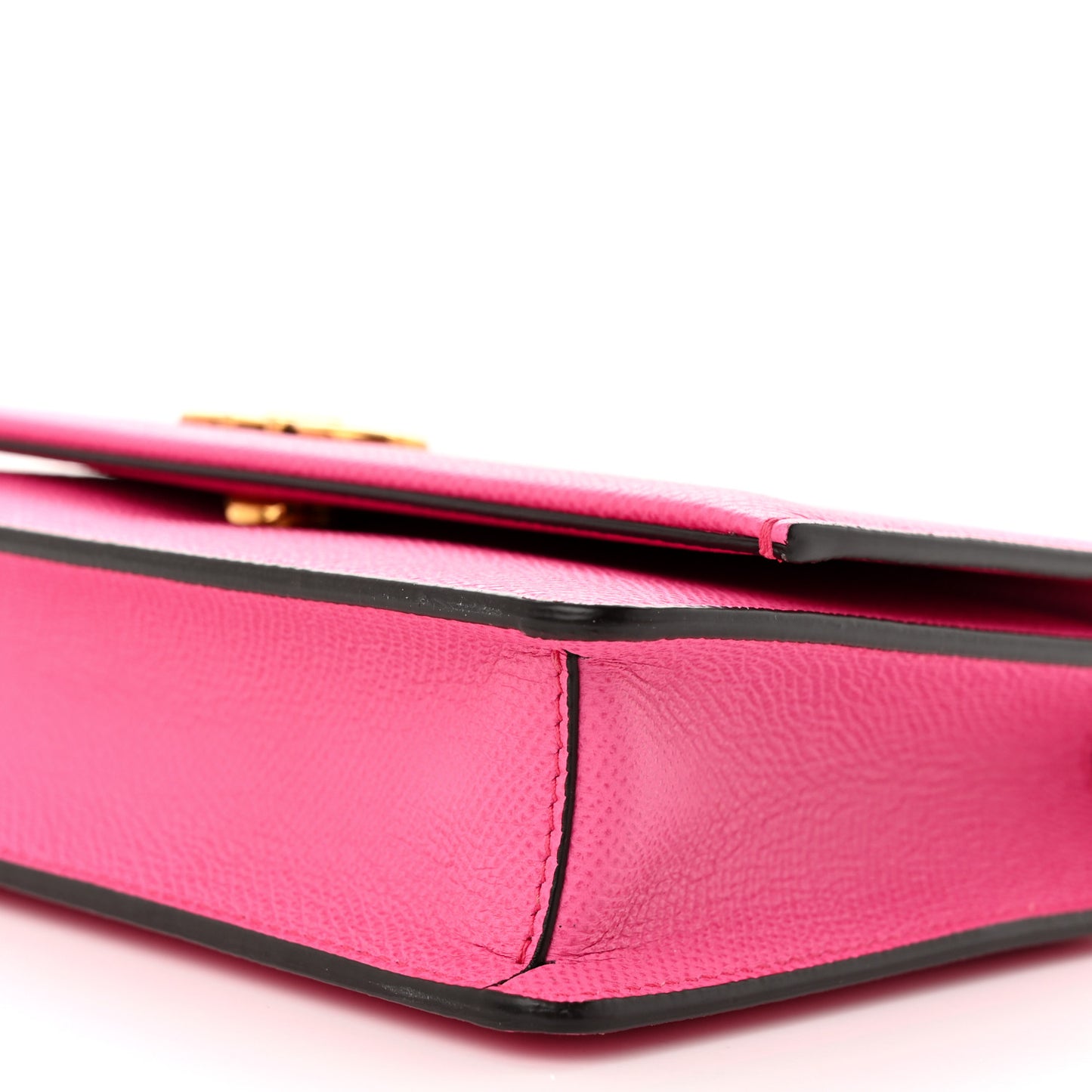 Hammered Calfskin Gancini Minibag Pink