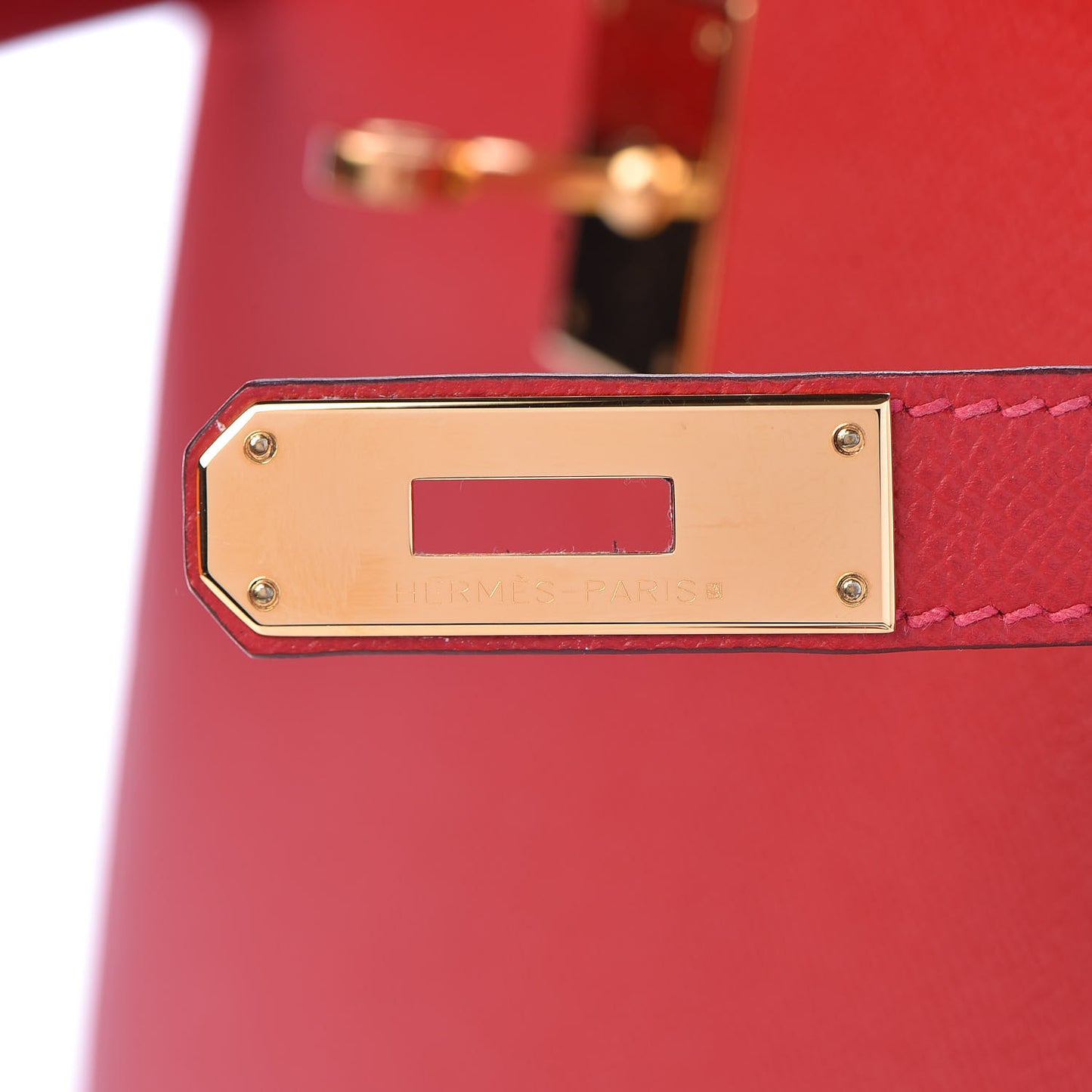Epsom Kelly Sellier 28 Rouge Casaque