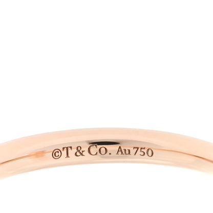 Tiffany 18K Rose Gold T T1 Ring 53 6.25 5 of 5