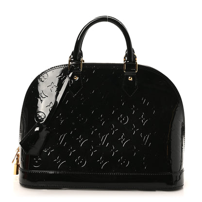 Louis Vuitton Vernis Alma PM Black 1 of 9
