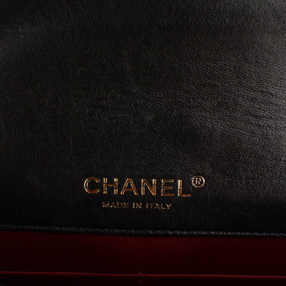 Chanel Lambskin Quilted Golden Class Wallet on Chain WOC Black 6 of 7
