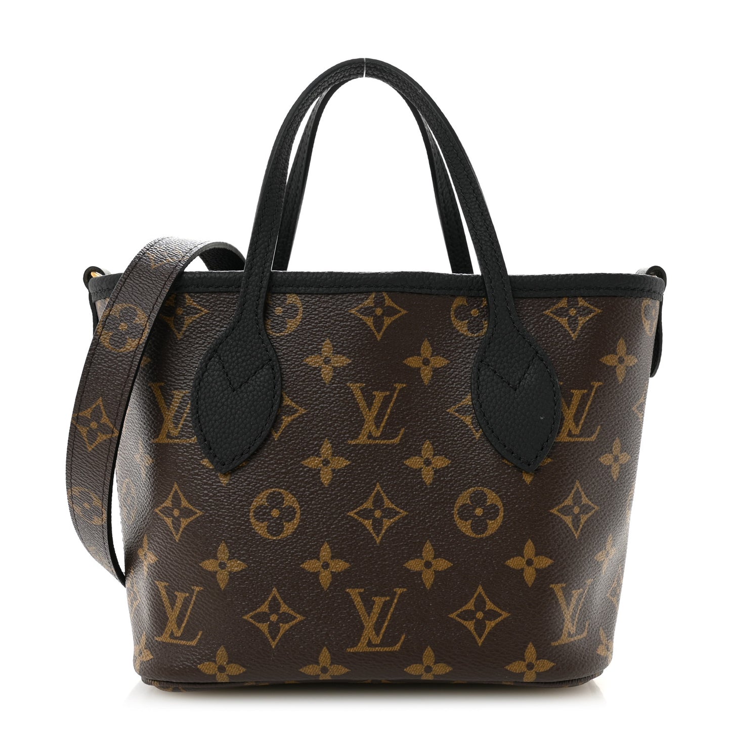 Monogram Neverfull Inside Out Bandouliere BB Black