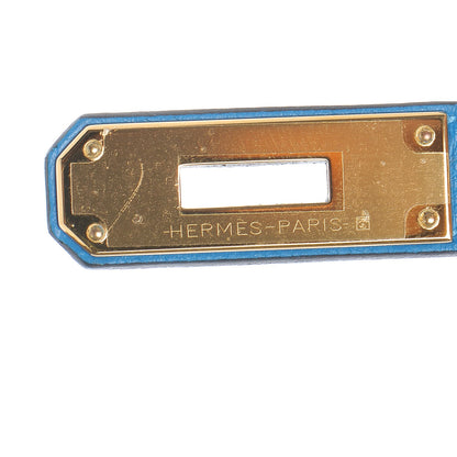 Hermes Evercolor Kelly Retourne 28 Bleu Hydra 30 of 35