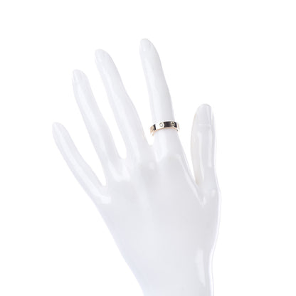 Cartier 18K Yellow Gold Diamond 4mm LOVE Wedding Band Ring 50 5.25 2 of 5
