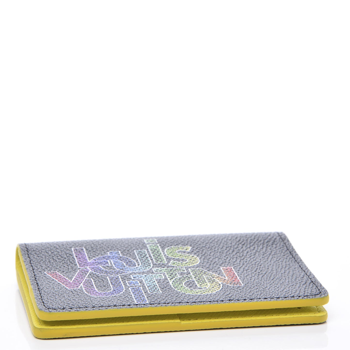 Damier Graphite Logo Pocket Organizer Yellow