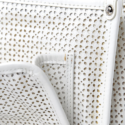 Chanel Perforated Calfskin Small Up In The Air Flap Ivory 17 of 17